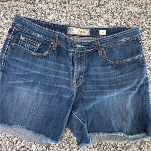 Blue Denim Shorts